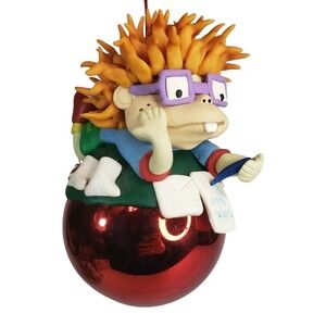 Chuckie Finster Ornament Rugrats 1998 Viacom Christmas Tree Decoration‎